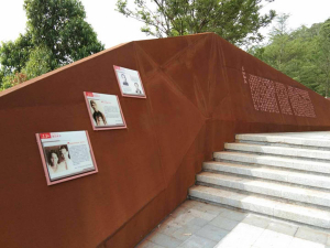 磁县耐候钢挡土墙